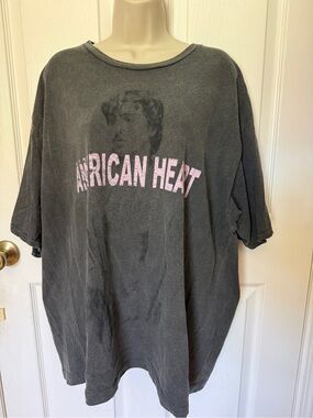 American Heart Benson Boone Concert Merch Graphic Tee 100% Cotton / Size XXL